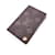 Louis Vuitton Vintage Monogram Porte Carte Pression Card Case Holder Brown Cloth  ref.1205165