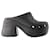 Autre Marque Siren Sandals - Crocs - Thermoplastic - Black  ref.1205194