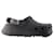 Autre Marque Classic Geometric Sandals - Crocs - Thermoplastic - Black  ref.1205255