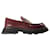 Loafers - Alexander Mcqueen - Leather - Dark Burgundy Red Dark red  ref.1205294