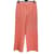 GANNI Pantalon T.fr 38 polyestyer Polyester Rouge  ref.1205354
