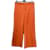 ZIMMERMANN Calça T.0-5 2 Lã Laranja  ref.1205359