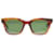 Autre Marque Brown square framed sunglasses Acetate  ref.1205439
