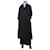 Autre Marque Manteau patchwork en laine noire - taille L  ref.1205445