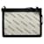 Balenciaga White All Over Logo Navy Pochette S Veau façon poulain Tissu  ref.1205555