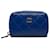 Bolsa Chanel Azul CC em pele de cordeiro Couro  ref.1205580