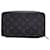 Carteira Louis Vuitton Black Monogram Eclipse Zippy XL Preto Lona  ref.1205624