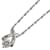 & Other Stories Platinum Diamond Necklace Silvery Metal  ref.1205701