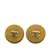 Chanel CC Clip On Earrings Golden Metal  ref.1205739