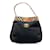Burberry Mini sac à main Nova Check Toile Noir  ref.1205754