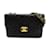 Chanel Bolso maxi clásico con solapa Negro Cuero Piel de cordero  ref.1205777
