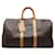 Louis Vuitton Keepall Brown Cloth  ref.1205849