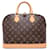 Louis Vuitton Alma Brown Cloth  ref.1205871