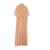 Victoria Beckham ruched jersey maxi dress Camel Viscose  ref.1206073