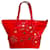 Red BLUGIRL BLUMARINE tote bag with large daisies application Varnish  ref.1206276