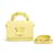 2023 Louis Vuitton Twist Handle PM Leather Bag Yellow Bag  ref.1206401