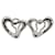 Tiffany & Co Open Heart Silvery Silver  ref.1206421