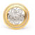 Autre Marque Anillo AVENNE en Oro Bicolor y Diamantes. Dorado Oro amarillo Oro rosa  ref.1206536