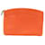 Hermès Pochette Orange Cloth  ref.1206786