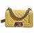 Borsa Chanel Boy piccola in pelle gialla Giallo - vista 14