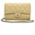 Chanel Timeless/classique Beige Leather  ref.1131633