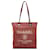 Chanel Rote Mini-Deauville-Tasche Leinwand Tuch  ref.1175155