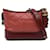 Petit sac à bandoulière Gabrielle en cuir d'agneau rouge Chanel  ref.1191263