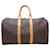 Louis Vuitton Keepall 45 Marrone Tela  ref.1205817