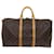 Louis Vuitton Keepall 50 Brown Cloth  ref.1206137