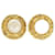 Chanel Dourado Metal  ref.1206141