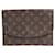 Louis Vuitton Pochette Rabat Brown Cloth  ref.1206183