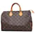 Louis Vuitton Speedy 30 Brown Cloth  ref.1206270
