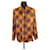 Saint Laurent Silk wrap blouse Orange  ref.1206554