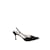 Chanel Salto de Couro Preto  ref.1206567