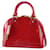Louis Vuitton Alma Rosso Pelle verniciata  ref.1206638