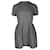Miu Miu Short Sleeve Mini Dress in Grey Wool   ref.1206858