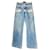 MAISON MARTIN MARGIELA Jeans T.fr 38 cotton Coton Bleu  ref.1206934