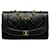 Bolso bandolera con solapa Diana pequeño negro de Chanel Cuero  ref.1207080