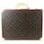 Louis Vuitton Brown-Monogramm Cotteville 45 Braun Leder Leinwand  ref.1207097