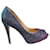 Autre Marque Shimmery Open Toes Pumps Pink Leather  ref.1207168