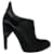 Alexander Wang Black Calf Hair "Frida"  Ankle Boots Leather  ref.1207174