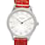 Relógio Slim d'Hermès com moldura de diamante CA2.130 Prata Metal  ref.1207239