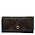 Louis Vuitton monograma 4 Porta-chaves M62631 Marrom Lona  ref.1207248