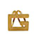Gucci G Logo Scarf Ring Golden Metal  ref.1207254