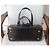 Borsa Bowling Céline in Pelle Lucida Nera Nero - vista 7