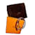 Hermès lined Jumbo Chestnut Leather  ref.1207312
