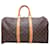 Louis Vuitton Keepall 45 Marrom Lona  ref.1207672