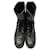 Chanel CC Metallic Grey Boots Leather  ref.1208023
