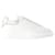 Übergroße Sneakers – Alexander Mcqueen – Leder – Weiß/Silber  ref.1208075
