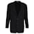 Einreihiger Blazer von Giorgio Armani aus schwarzer Wolle  ref.1208152